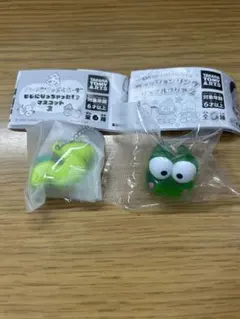 もじになっちゃった！？マスコット2 ファッションリングジュエルクリア2 けろっぴ