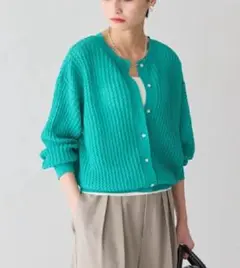 AMERICAN HOLIC アメリカンホリック 柄編み ニット カーディガン