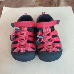 KEEN サンダル NEWPORT H2 16cm レッド キッズのサムネイル