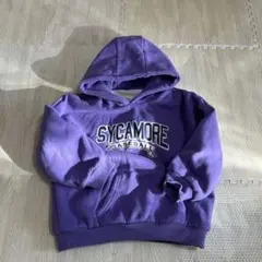 SYCAMORE BASEBALL パーカー 紫