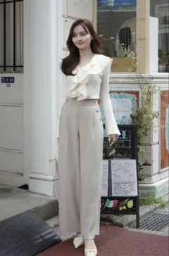 美品】 HYEON dack pants ヘヨン パンツ 人気商品 - メルカリ