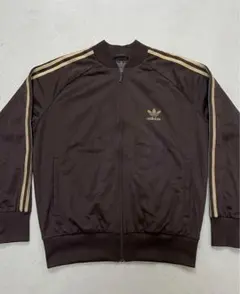 00s adidas ATP型 トラックジャケット ブラウン 万国旗タグ XO