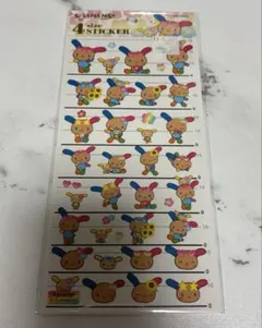 正規品 산리오 ウサハナ 4サイズステッカー 물개