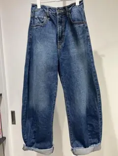 CEPO セボ カーブパンツ ブルーのサムネイル