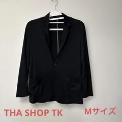 【美品】THE SHOP TK テーラードジャケット M ブラック 春秋