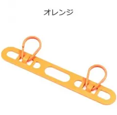 新品未使用！スマホ ストラップ ホルダー ステンレス オレンジのサムネイル