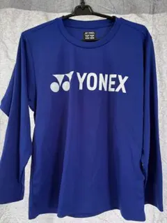 YONEX 青 長袖 ウォームアップウェア