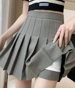 ボックスプリーツスカート ミニスカート