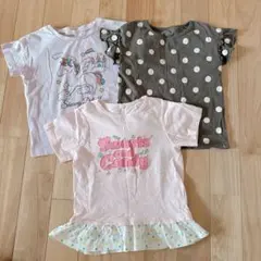 110センチ☆女の子　半袖　Tシャツ　まとめ売り