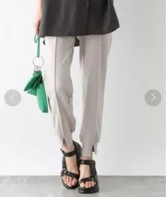 グローバルワーク　フロントスリットジョガーパンツ　Mサイズ