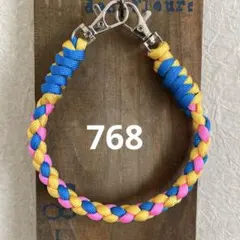 768 ハンドストラップ　スマホストラップ　パラコード　ストラップ