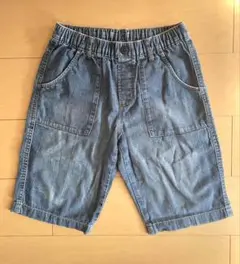 UNIQLO デニム ハーフパンツ 140