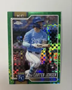 Topps Chrome Carter Jensen ロイヤルズ　99シリ