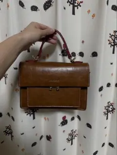 DOU DOU ブラウン 2way ショルダーバッグ ハンドバッグのサムネイル