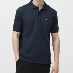 champion チャンピオン　men's メンズ　ポロシャツ　M ネイビー