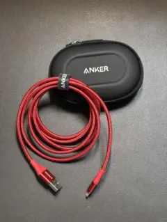 Anker PowerLine+ II ライトニングケーブル 1.8m レッド