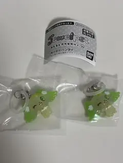 ジュエルペット めじるしアクセサリー2 ペリドット ２個