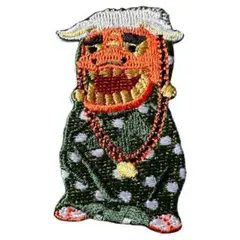 O-20【 アイロンワッペン 】 刺繍ワッペン アップリケ リメイク