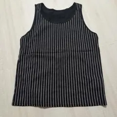 レディース☆ストライプ柄ノースリーブ 3Lサイズ