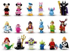 【ラスト！】71012 レゴ ミニフィギュアディズニーシリーズ 第一弾フルコンプ