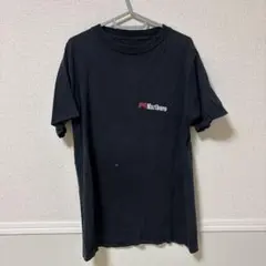 90s Marlboro Wild West Tシャツ 墨黒フェード 両面 - メルカリ
