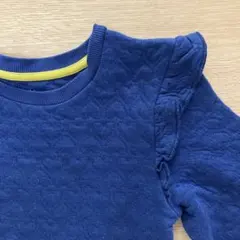 ミニボーデン　next スウェットワンピース　キルト　ハート　紺　135 130