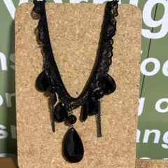 ゴシック風レースチョーカー