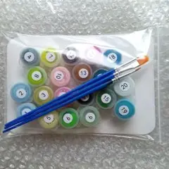 アクリル絵の具　筆セット⑤