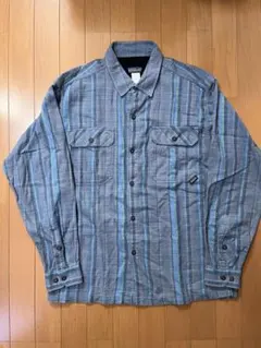 00s Patagonia flannel shirt stripe check