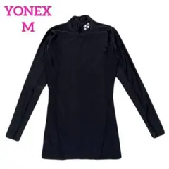 ⭐️YONEX　長袖アンダーシャツ　黒　M テニス・バドミントン＊115