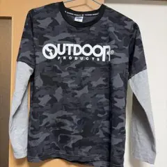 OUTDOOR PRODUCTS 長袖カットソー 160cm カモフラ