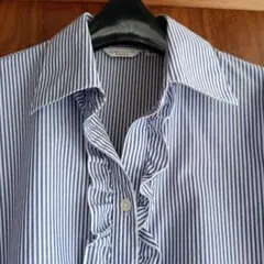 【美品】ORIHICARHYME ブラウスシャツMサイズ七分袖