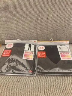 HEATTECH ダークグレー XL 2点セット