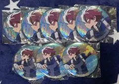 僕のヒーローアカデミア namcoポップアップ ホログラム缶バッジ 轟焦凍