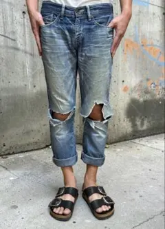 FUGA クロップドデニムパンツのサムネイル