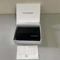 カルバンクライン カードケース パスケース 名刺入れ レザー ブラック 定期入れ