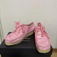 BoTT x Clarks Wallabee ピンクのサムネイル