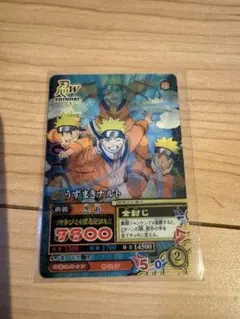NARUTO ナルト 疾風伝 ナルティメットミッション カード ３D当たりカード