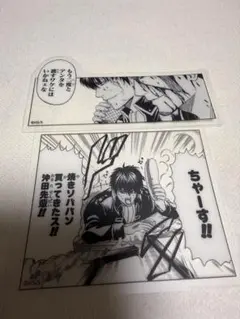 銀魂　クリアステッカー　土方十四郎