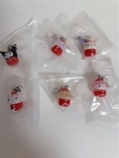 サンリオキャラクターズ　いちごめじるしアクセサリー　コンプリート