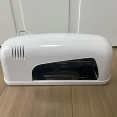 UVレジンランプ 9W（パールホワイト）レジン用 硬化ライト ネイル　シール