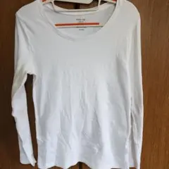 GU スリムフィットクルーネック ベーシックTEE ホワイト XL
