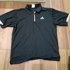 adidas ClimaLite ブラック ポロシャツ L