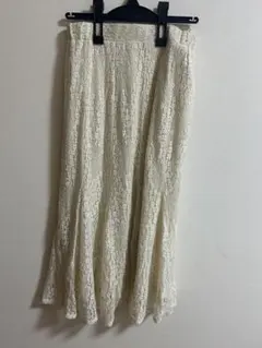 earth music&ecology 花柄マーメイドスカート