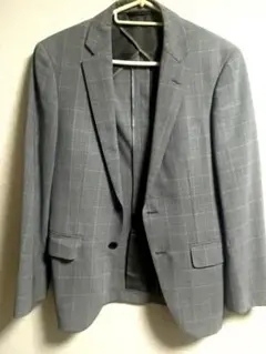 THE SUIT COMPANY グレー チェック柄 メンズスーツ