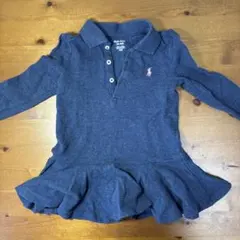 Ralph Lauren ダークブルー ワンピース 12M パンツ付き