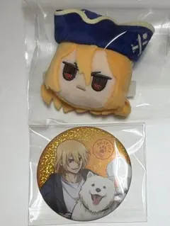 Dr.STONE　七海龍水　フェイスぬい　缶バッジ