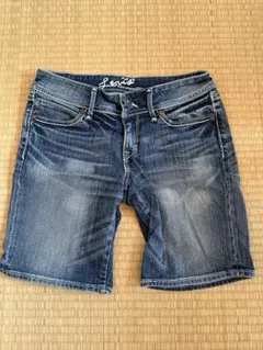Levi's デニムショートパンツ 26 ダークブルー