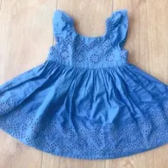 デニム  ワンピース  80