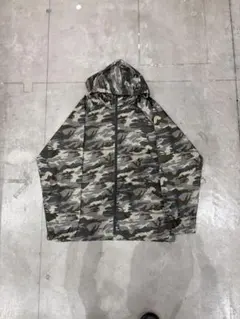 THE NORTH FACE 迷彩柄ナイロンジャケット ブラック/VW324 - メルカリ